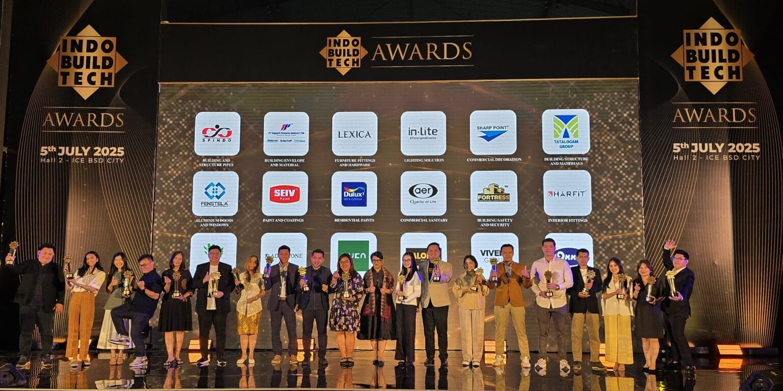 Indo Build Tech Award 2025 best aluminium doors