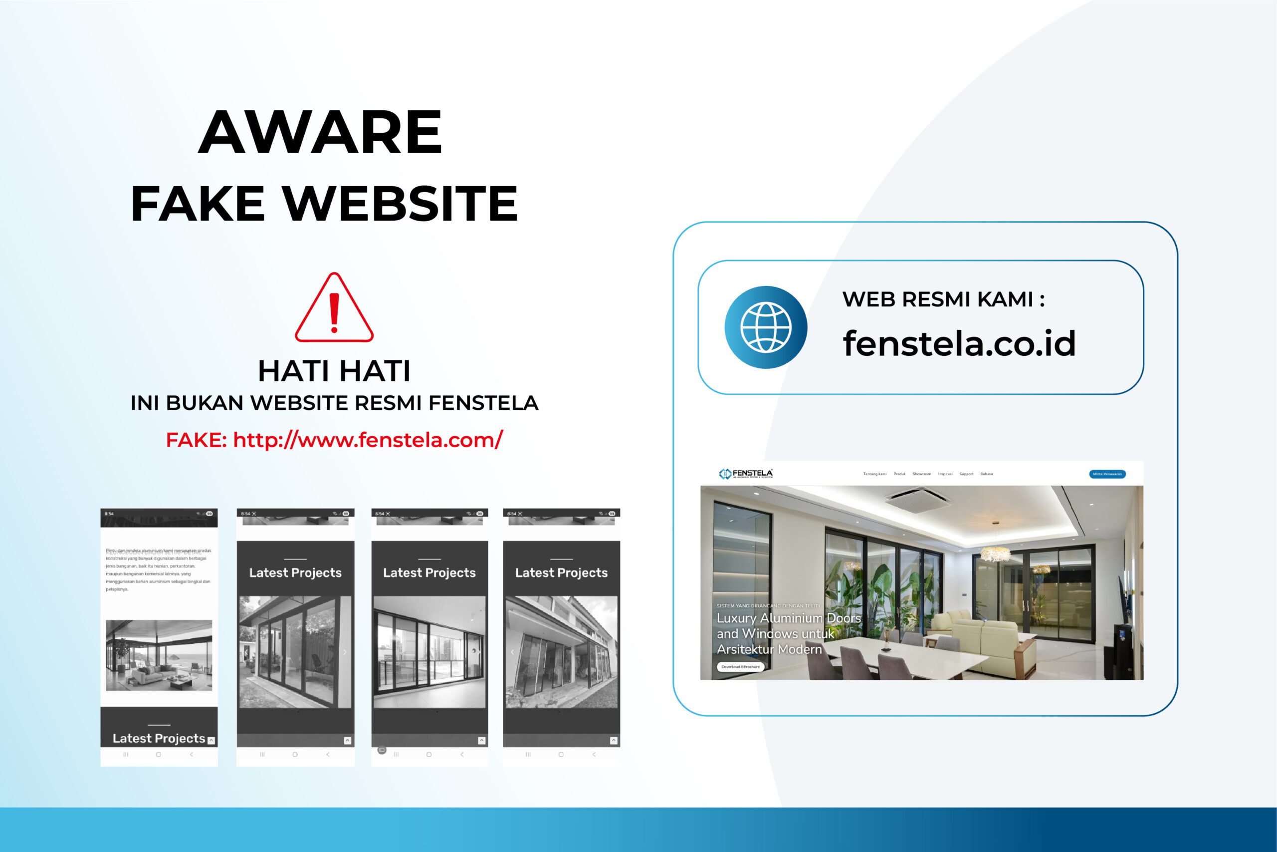 website fake